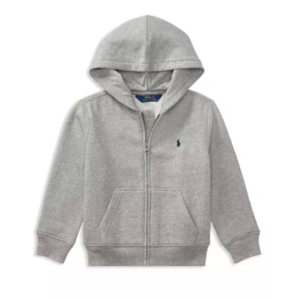 Ralph Lauren Boys' Fleece Zip Up Hoodie - Picture 1 of 3